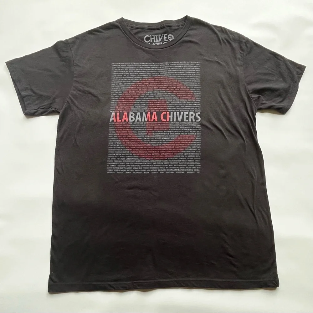 Alabama Chivers Men's Black Graphic T-Shirt XL